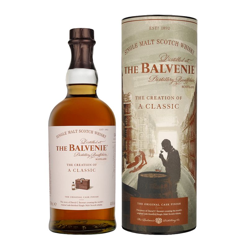 Foto van Balvenie creation of a classic 70cl whisky + giftbox