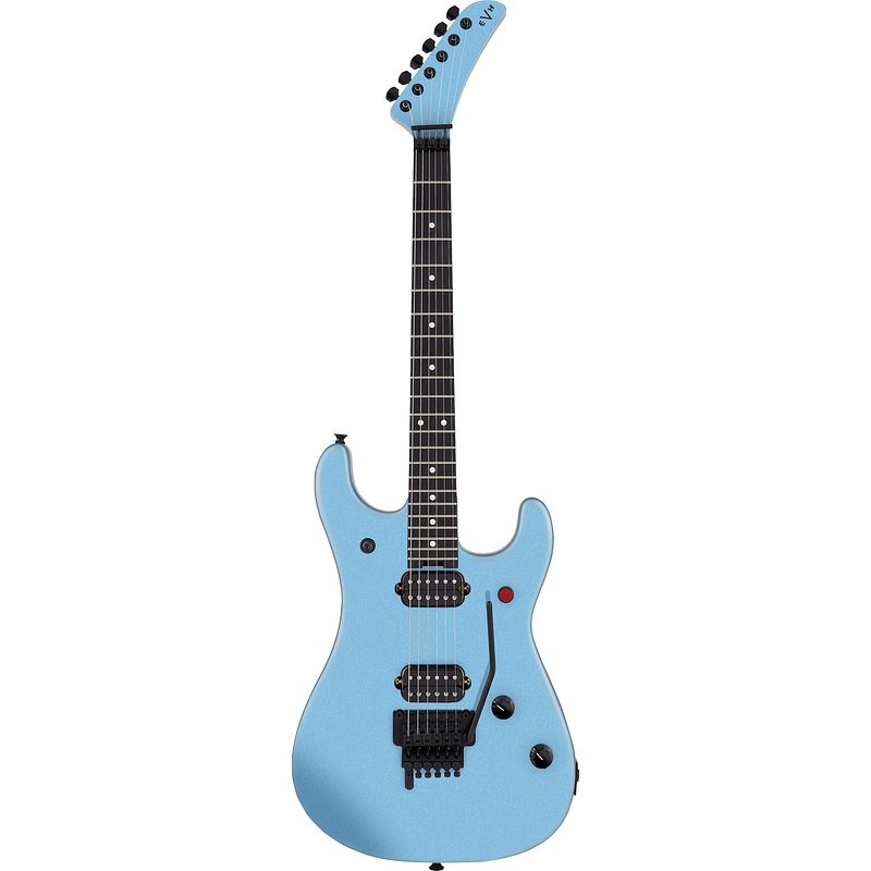 Foto van Evh 5150 series standard ice blue metallic eb elektrische gitaar