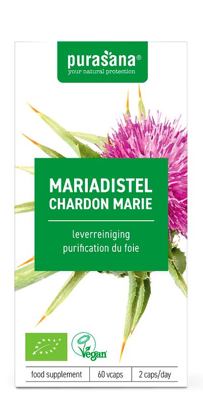 Foto van Purasana mariadistel capsules