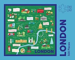 Foto van London map puzzle - puzzel;puzzel (9781741177428)