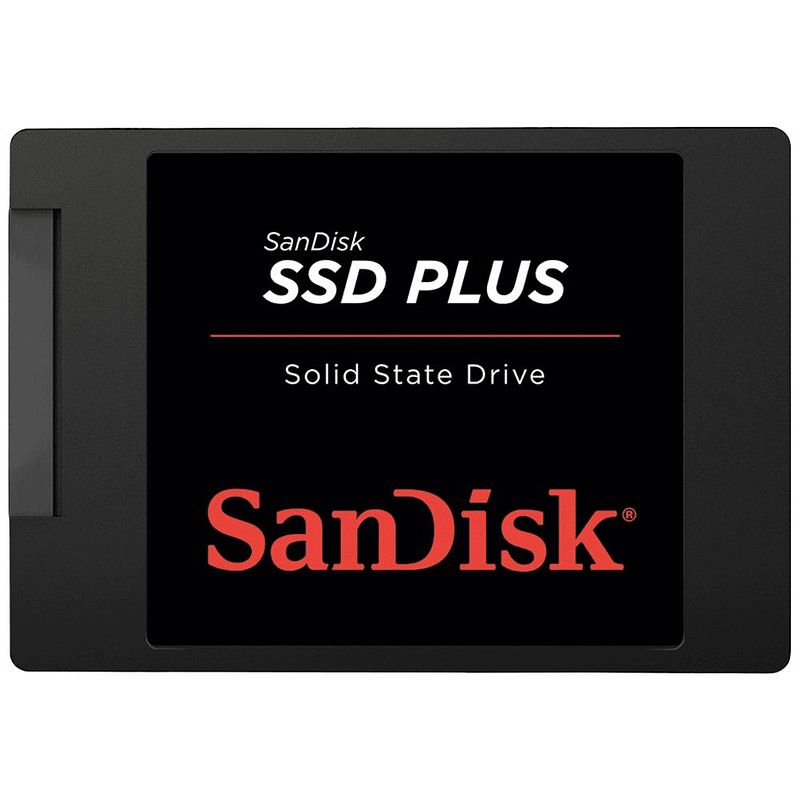 Foto van Sandisk ssd plus 2 tb ssd harde schijf (2.5 inch) sata 6 gb/s retail sdssda-2t00-g26