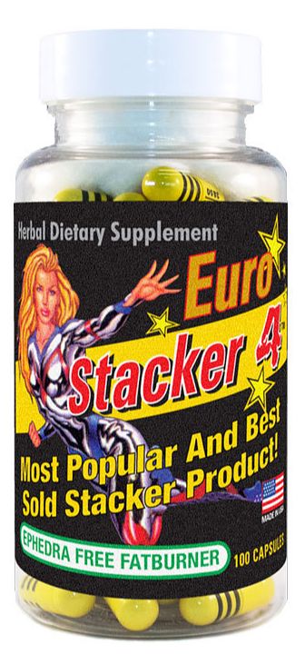 Foto van Stacker 4 ephedra vrij capsules