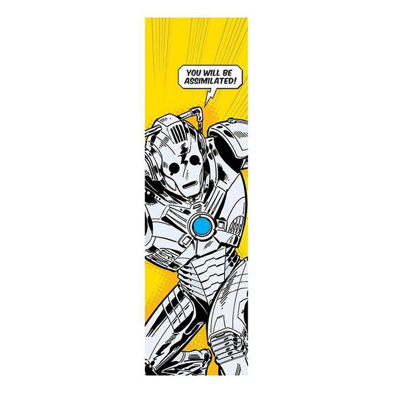 Foto van Pyramid doctor who comic cyberman kunstdruk 33x95cm