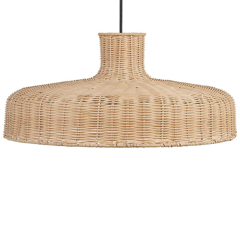 Foto van Beliani tamarin - hanglamp-beige-rotan