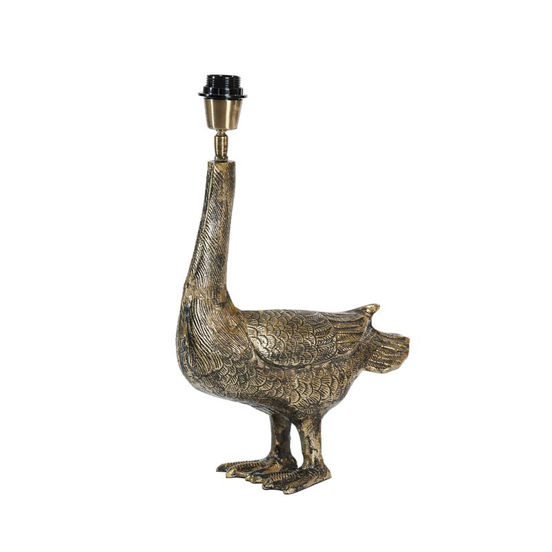 Foto van Light & living - lampvoet duck - 34x14x50 - brons