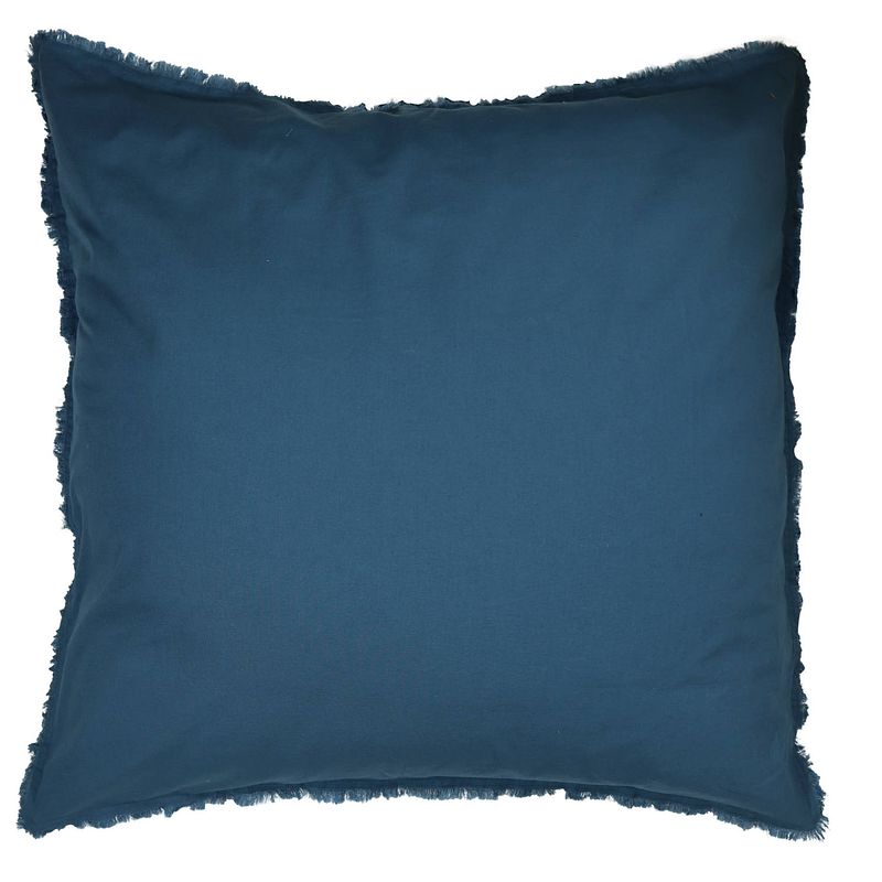 Foto van Matt & rose set kussenslopen blauw - 65 x 65 cm - gewassen katoen