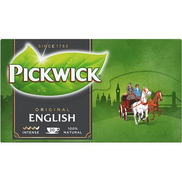 Foto van Pickwick english zwarte thee 20 stuks bij jumbo