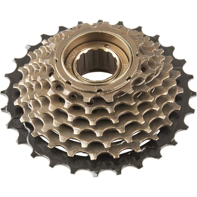 Foto van Postmoderne e freewheel 7 speed 14-28t zwart-bruin in box