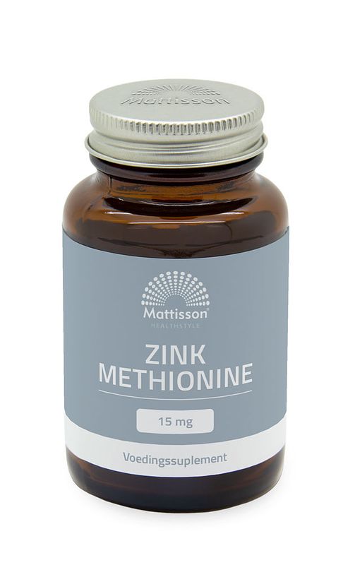 Foto van Mattisson healthstyle zink methionine capsules