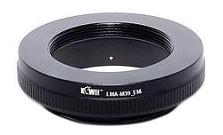 Foto van Kiwi photo lens mount adapter m39-em