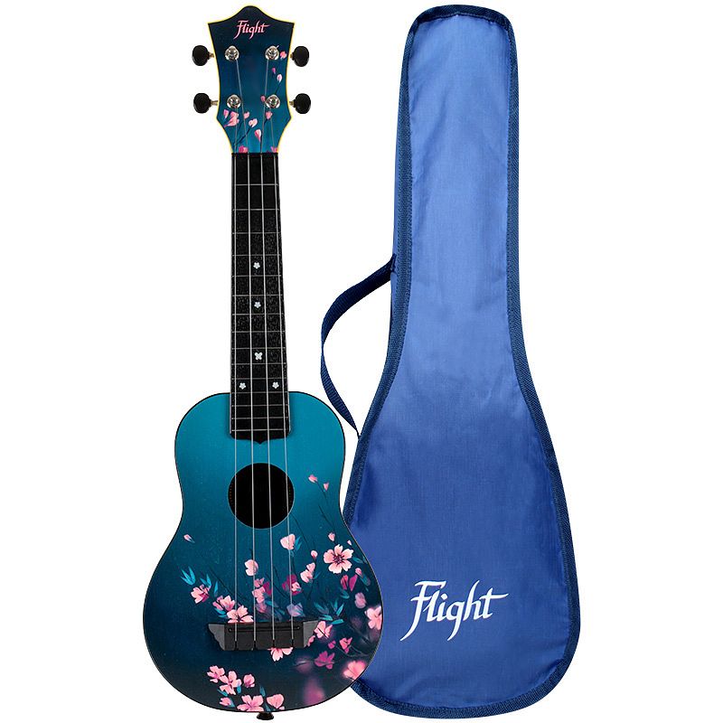 Foto van Flight travel series tus32 sakura sopraan ukelele met gigbag