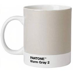 Foto van Pantone mok 375 ml porselein warm grijs