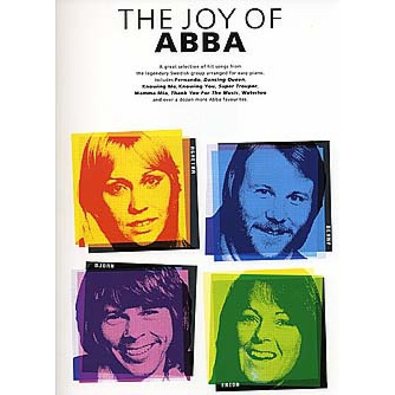 Foto van Wise publications the joy of abba voor piano