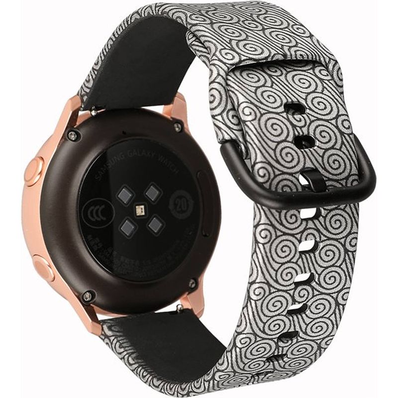 Foto van Smartphoneclip - bandje grey swirl - voor galaxy watch active (2)