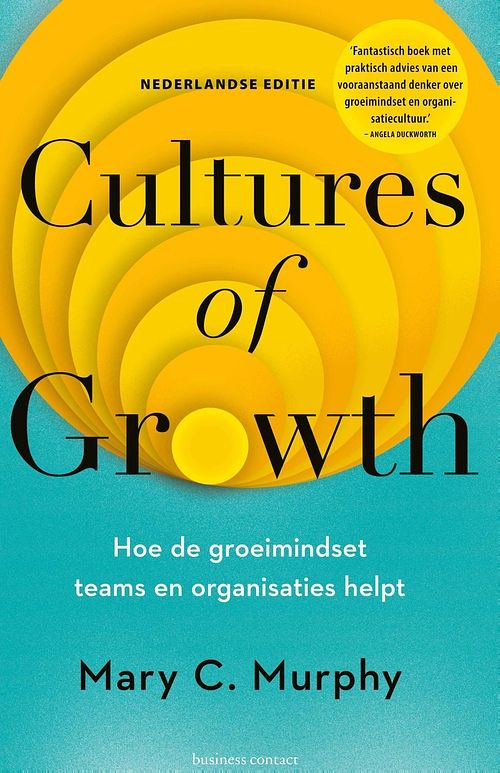 Foto van Cultures of growth - mary c. murphy - ebook