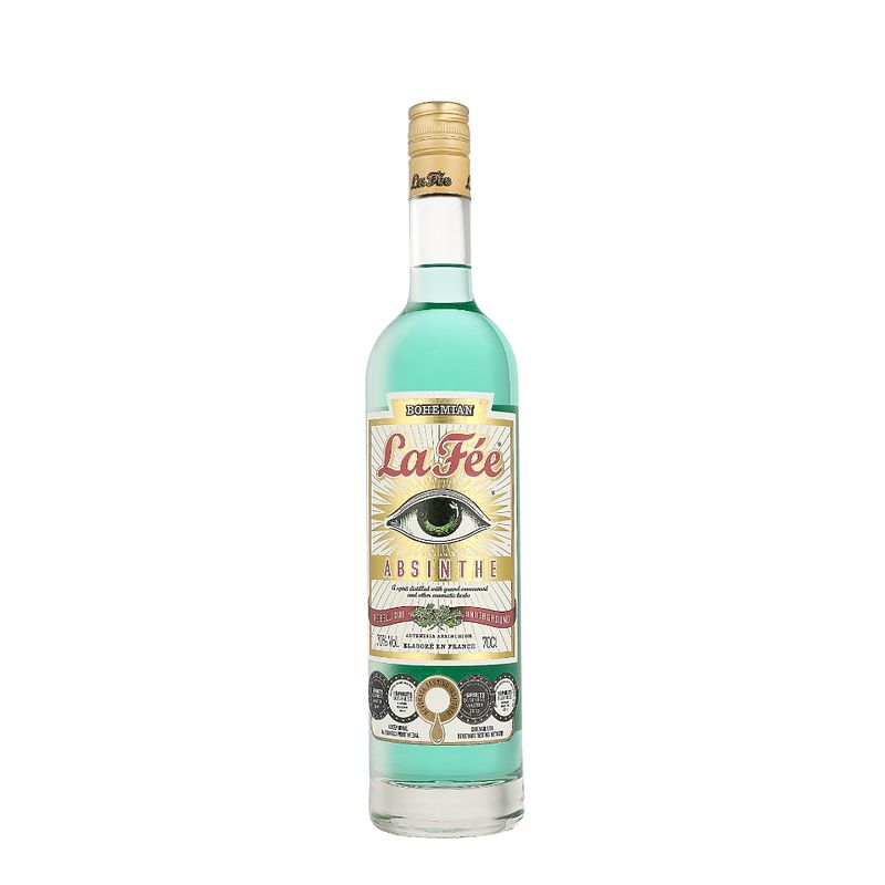 Foto van La fee bohemian absinthe 70cl gedistilleerd