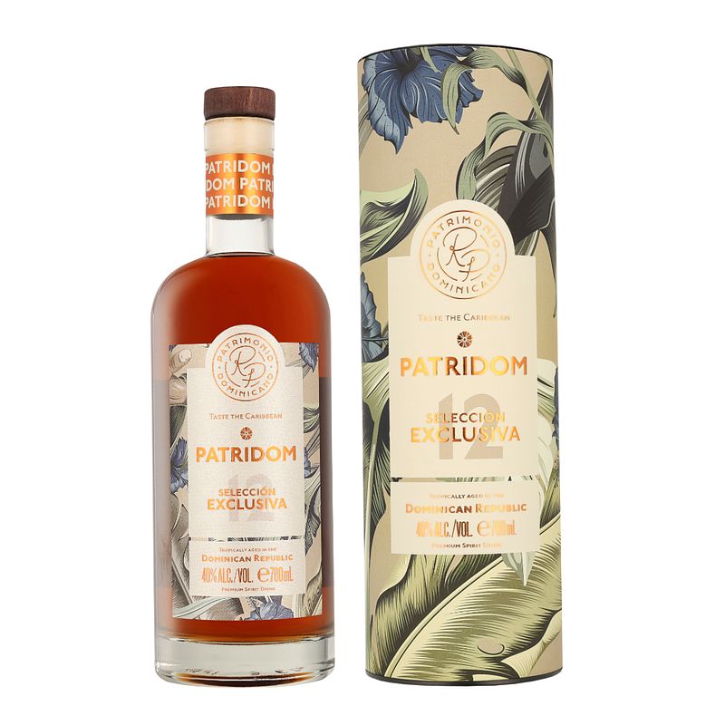 Foto van Patridom 12 years selection exclusiva 70cl rum + giftbox