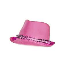 Foto van Rubie's hoed met studs roze unisex