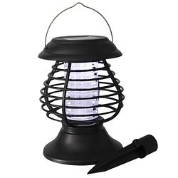 Foto van Solar tuinlamp/prikspot anti-muggenlamp op zonne-energie 22 cm - buitenverlichting