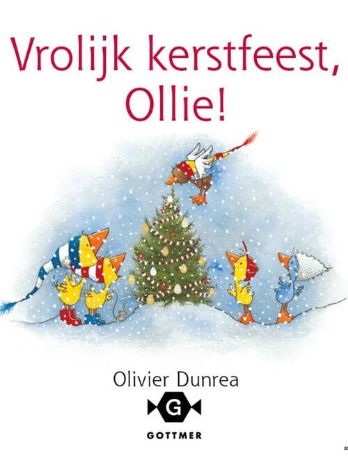 Foto van Gonnie & vriendjes : vrolijk kerstfeest, ollie! - olivier dunrea - ebook (9789025758974)