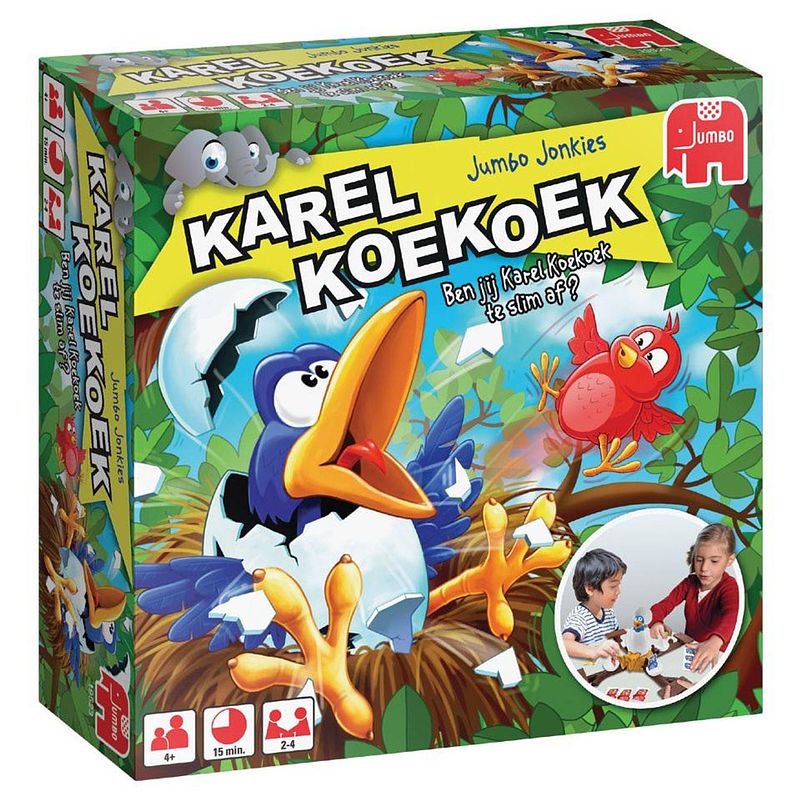 Foto van Jumbo karel koekoek gezelschapsspel