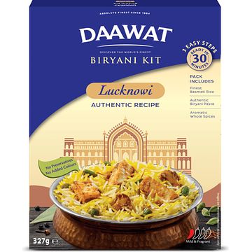 Foto van Daawat biryani lucknowi 327g bij jumbo