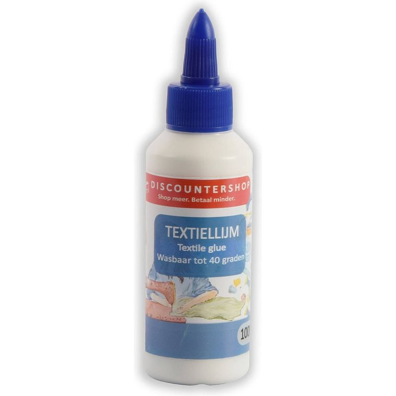 Foto van Textiellijm 100ml - textiellijm voor verschillende soorten textiel