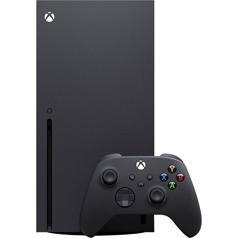 Foto van Microsoft xbox series x zwart