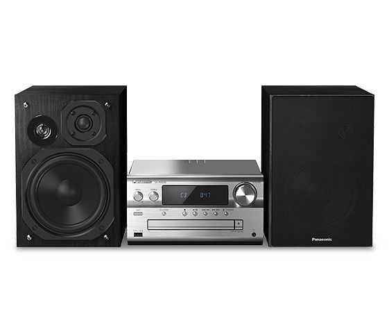 Foto van Panasonic sc-pmx94eg stereo set zilver