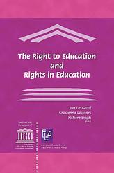 Foto van The right to education and rights in education - paperback (9789058502384)