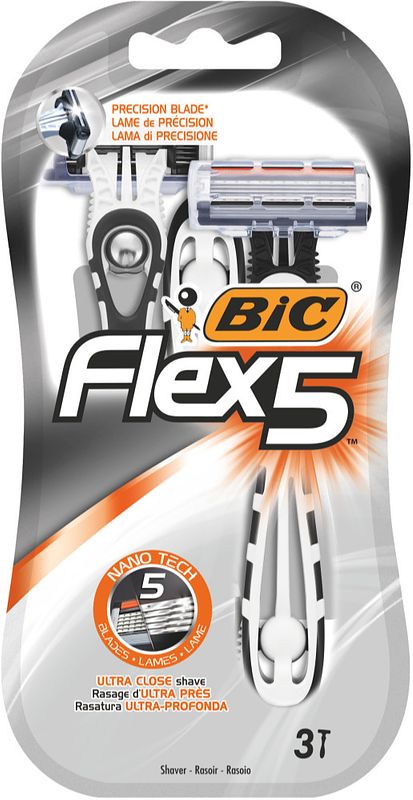 Foto van Bic flex 5 ultra close - scheermesjes