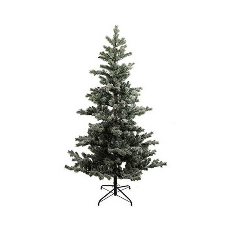 Foto van Cf label kunstkerstboom henry 150 cm zijde groen