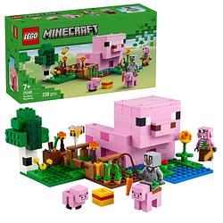 Foto van Lego minecraft het huis van het biggetje 21268