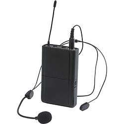 Foto van Audiophony cr12a-headset-f5 optionele uhf-bodypack + headsetmicrofoon voor cr12a