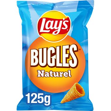 Foto van Lay's bugles naturel chips 125gr bij jumbo