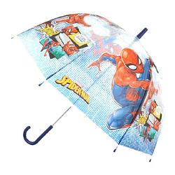 Foto van Marvel paraplu spider-man junior 48 cm polyester transparant