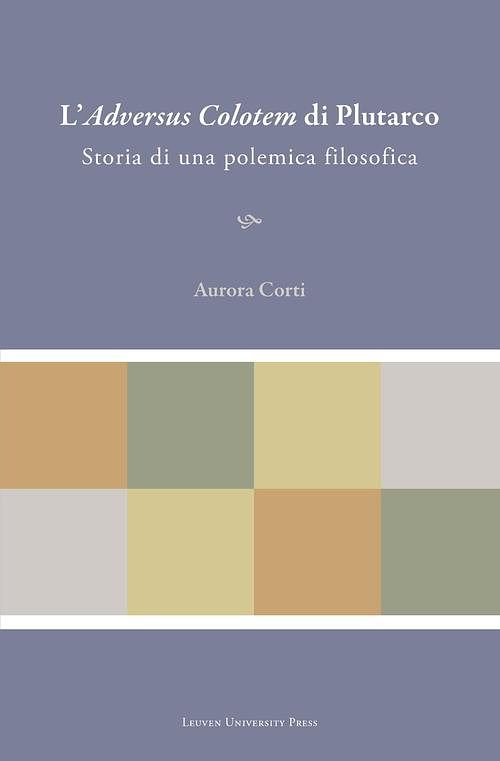 Foto van L'adversus colotem di plutarco - aurora corti - ebook