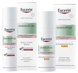 Foto van Eucerin dermopure huidverzorgingsset - gezichtscrème en serum -