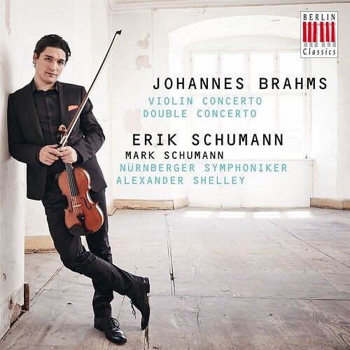 Foto van Brahms: violin concerto - double concerto - cd (0885470005959)