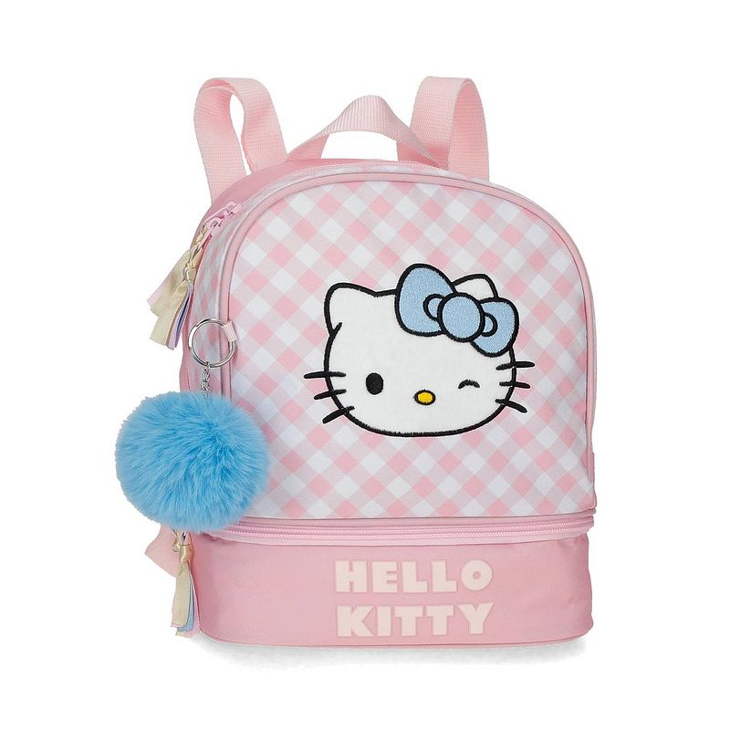 Foto van Hello kitty peuter meisje rugzak roze 23x18x13 met koelvak