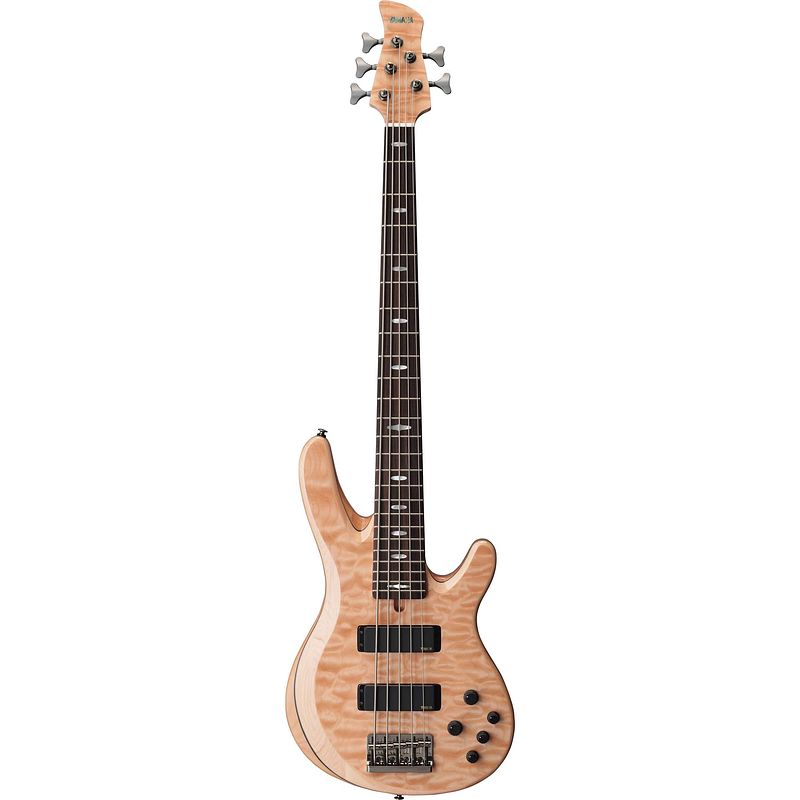 Foto van Yamaha trb1005j natural 5-snarige elektrische basgitaar