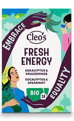 Foto van Cleo'ss fresh energy eucalyptus & spearmint bio