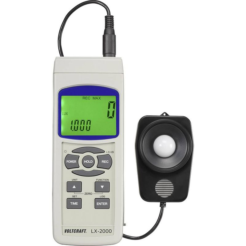 Foto van Voltcraft lx-2000 lichtmeter 0 - 99900 lx