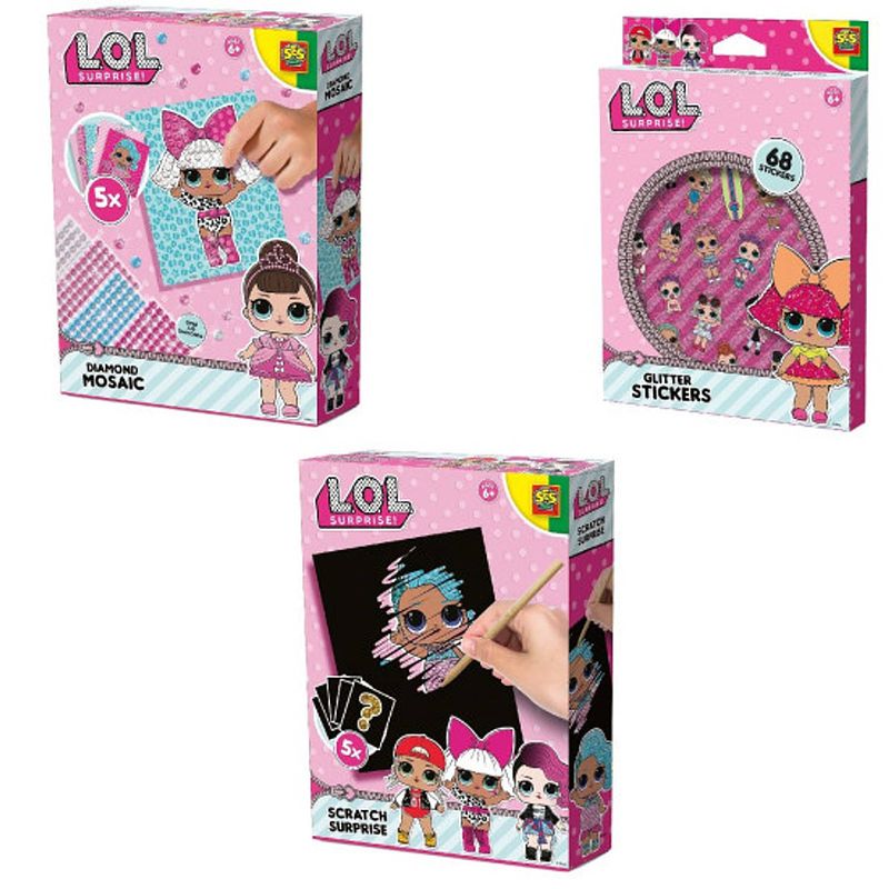 Foto van L.o.l. surprise! hobbypakket - 3 pack