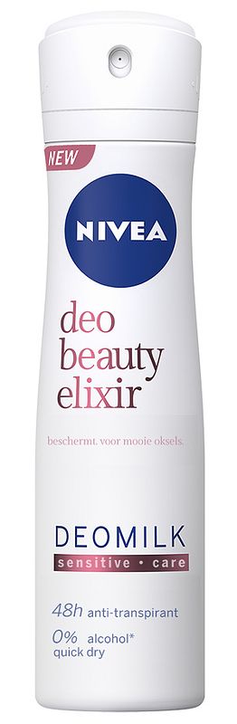 Foto van Nivea deo beauty elixir sensitive anti-transpirant spray