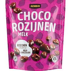 Foto van Jumbo choco rozijnen melk 200g