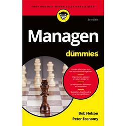 Foto van Managen voor dummies - voor dummies