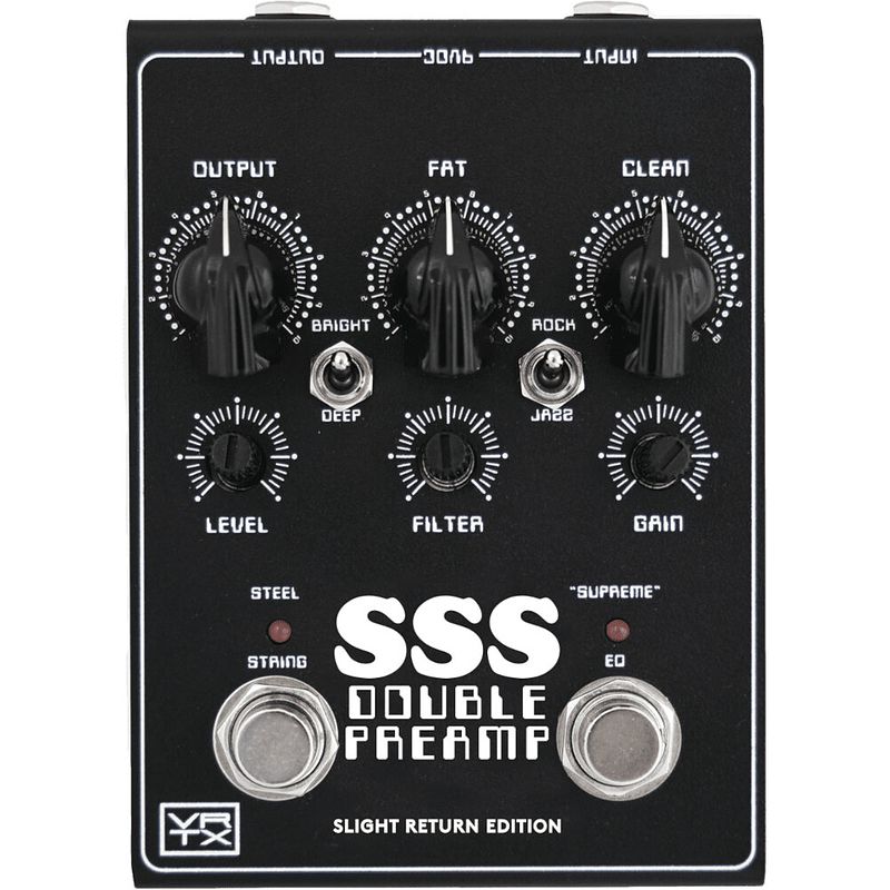 Foto van Vertex steel string supreme srv overdrive effectpedaal