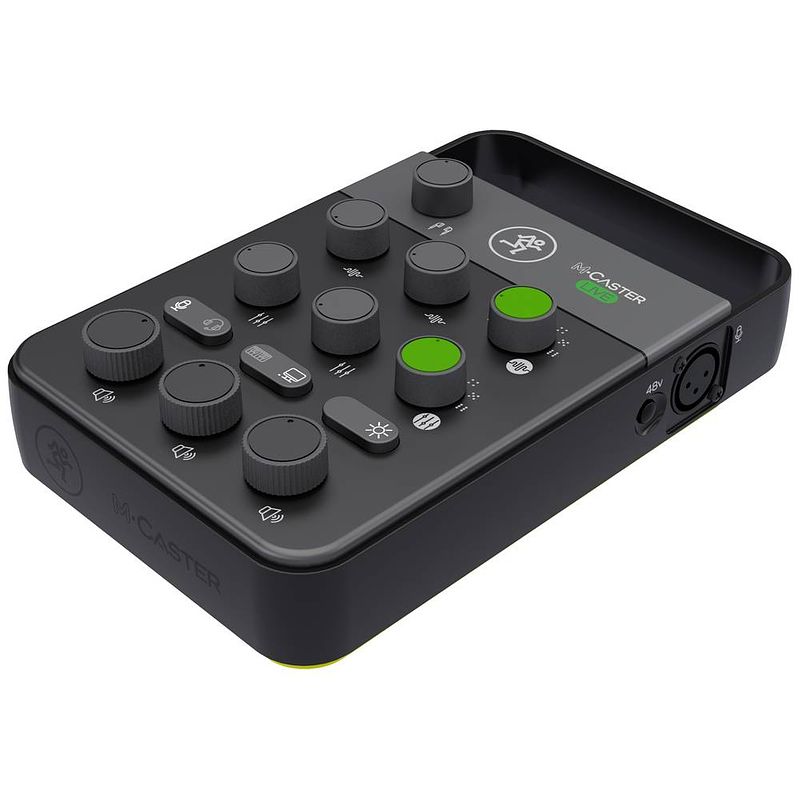 Foto van Mackie m-caster live (black) 2x powermixer usb-aansluiting