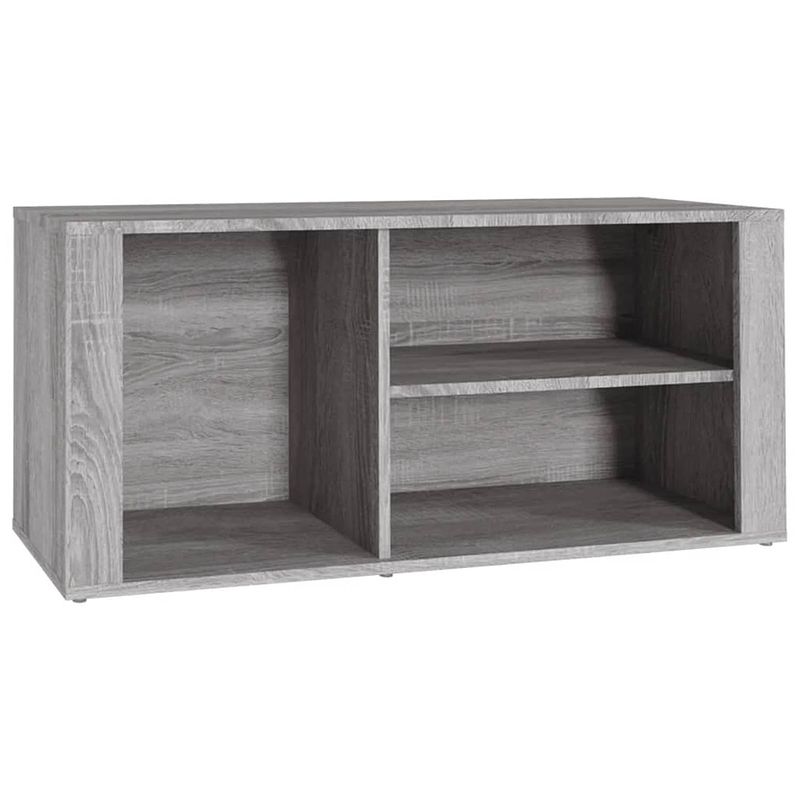 Foto van Vidaxl schoenenkast 100x35x45 cm bewerkt hout grijs sonoma